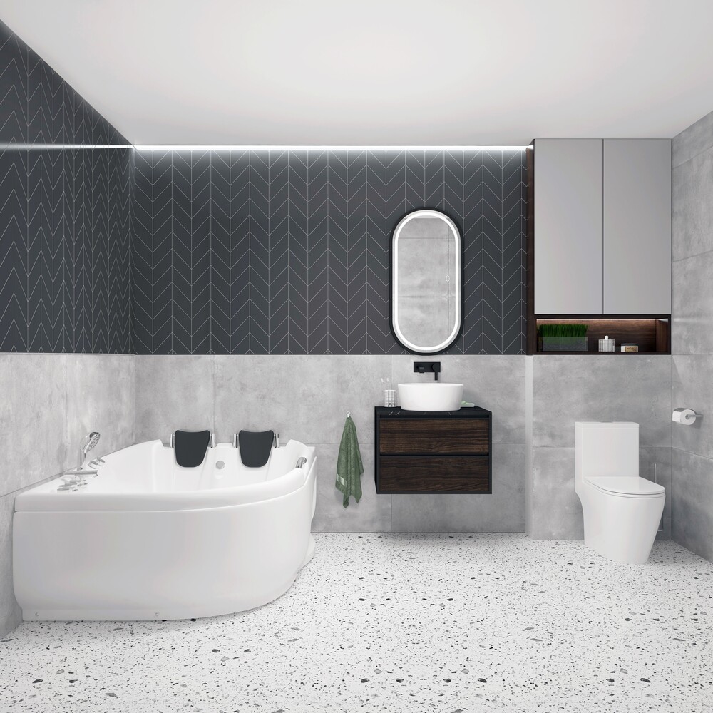 Гидромассажная ванна EvaGold OLB-807 120*170 R правая