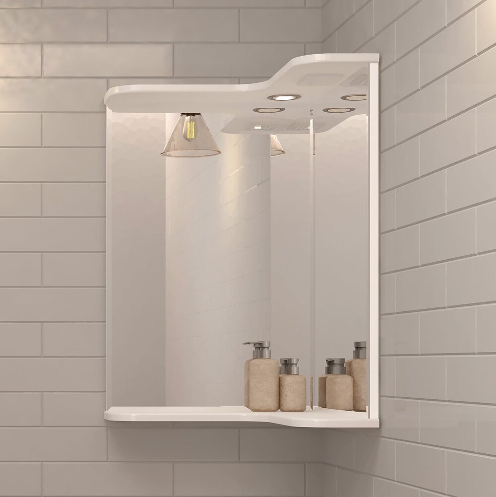 Угловое зеркало EvaGold Pirs 65