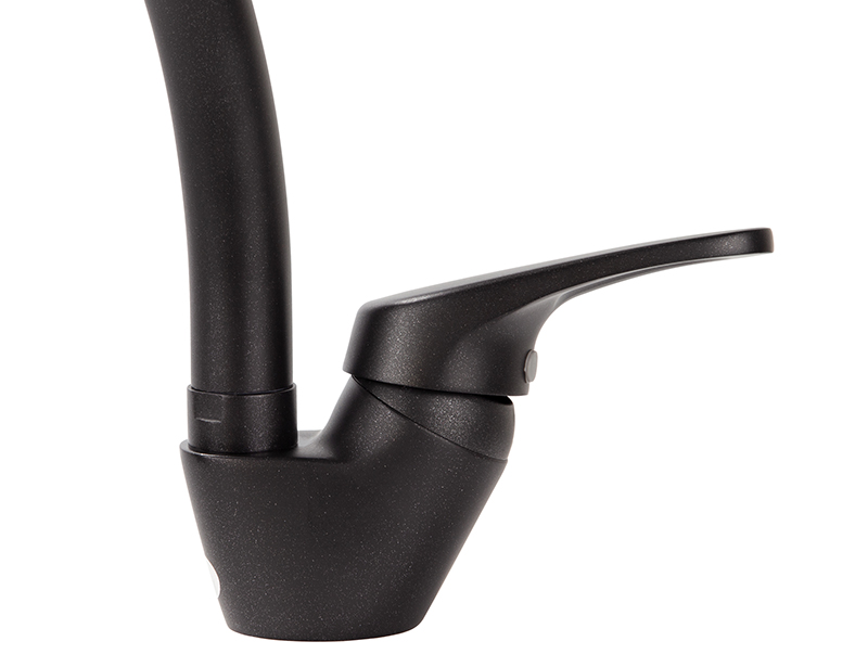 Смеситель для кухни Kaiser County 55244-12 черный металлик