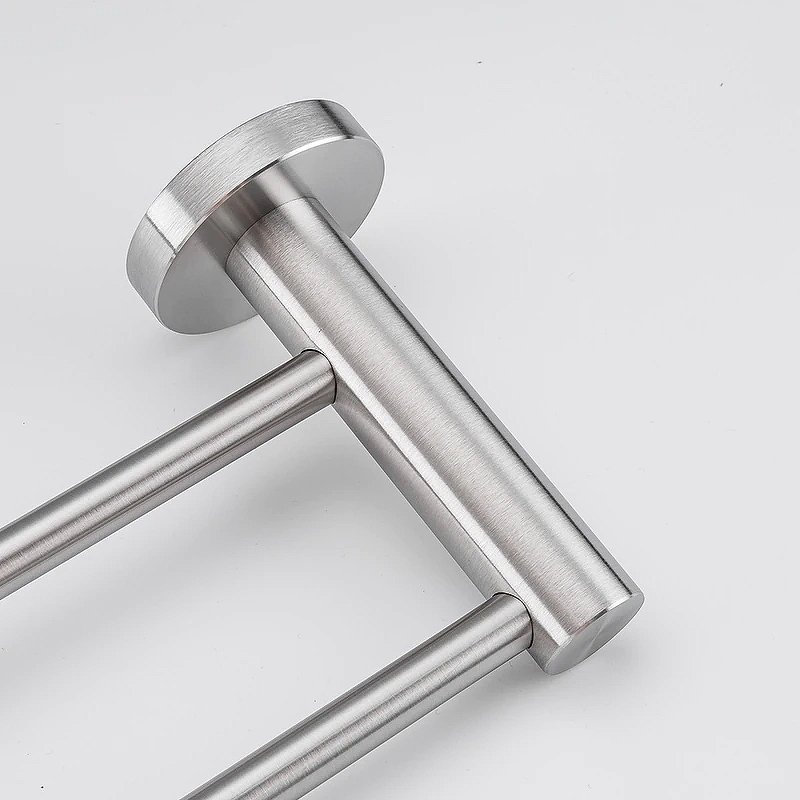 Двойной полотенцедержатель Frap F30109 Сатин