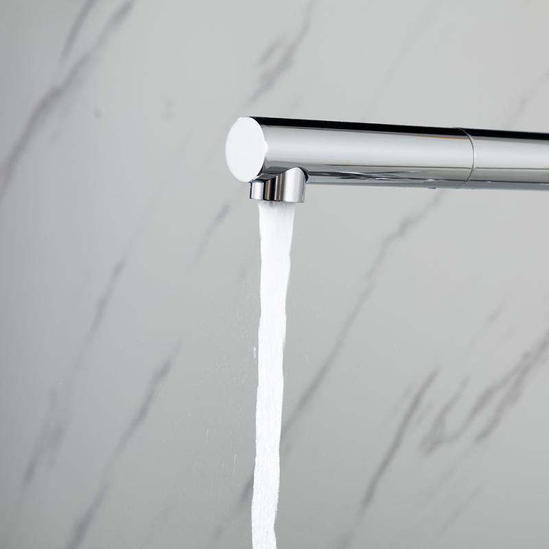 Вытяжной смеситель для кухни с фильтром Frap H96 F4396-30 хром