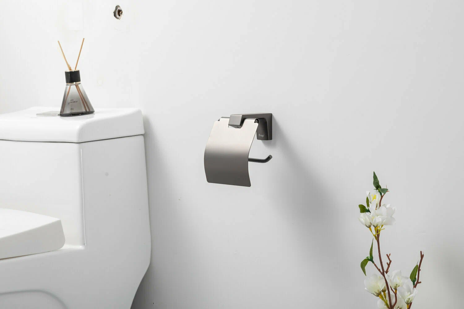 Держатель туалетной бумаги Frap F306-9 F30603-9 оружейная сталь