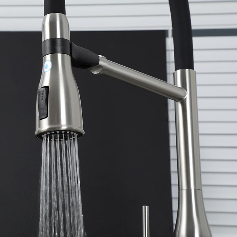 Смеситель для кухни с фильтром Gappo G4399-75 сатин