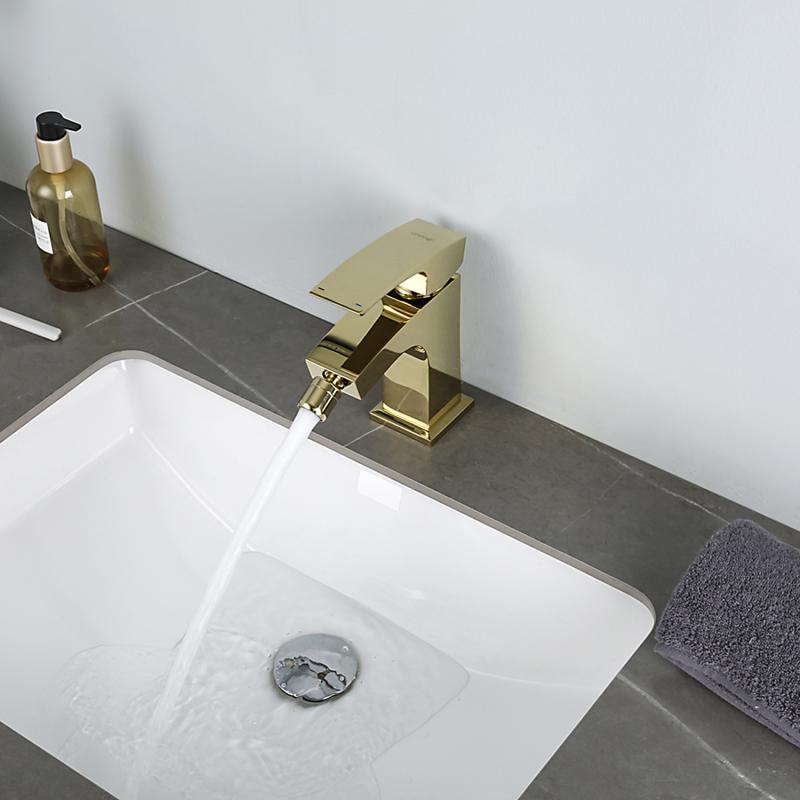 Смеситель для биде Gappo G07-3 G5007-3 золото