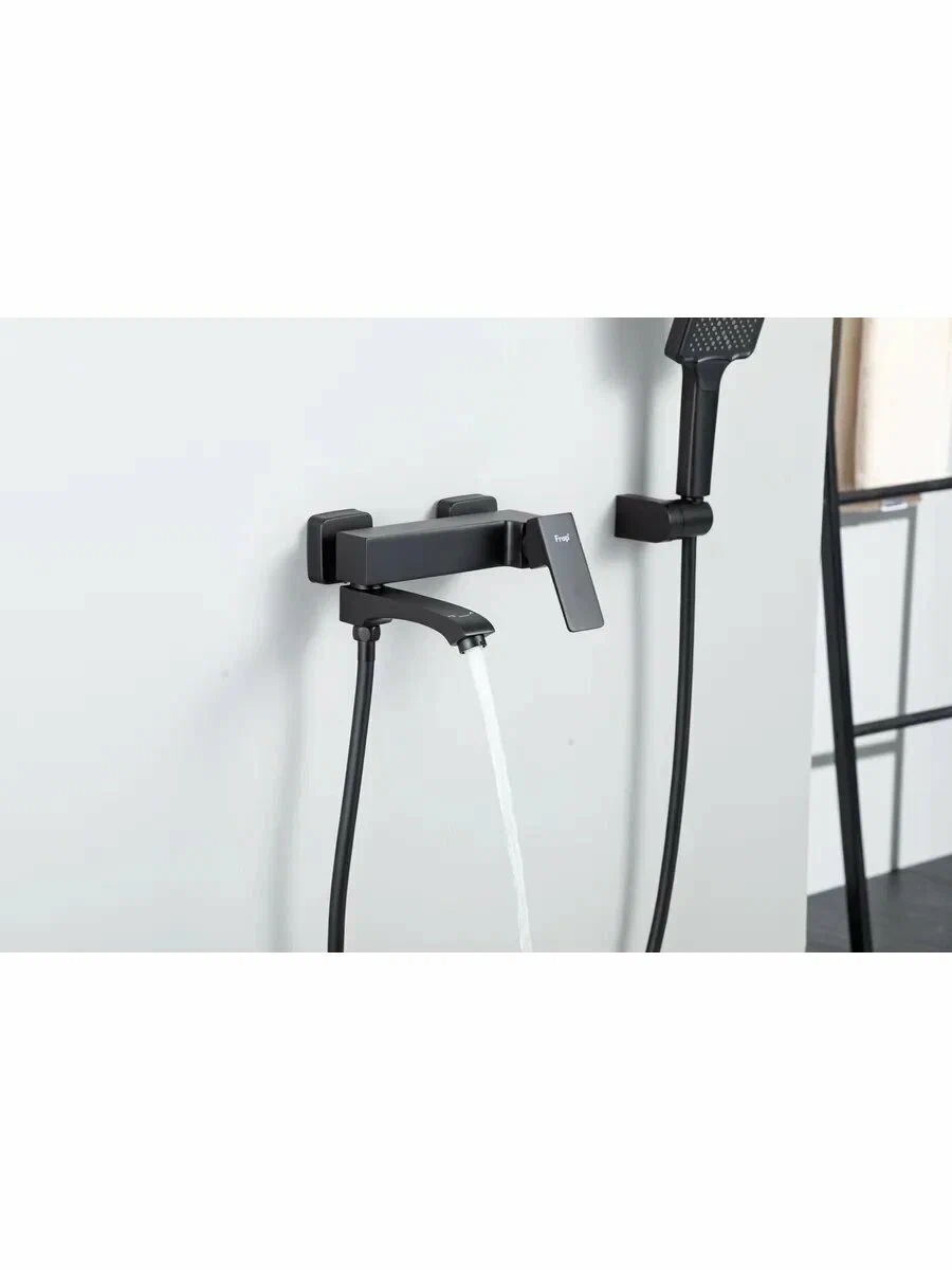 Смеситель для ванны Frap H76-6 F3276-6 черный