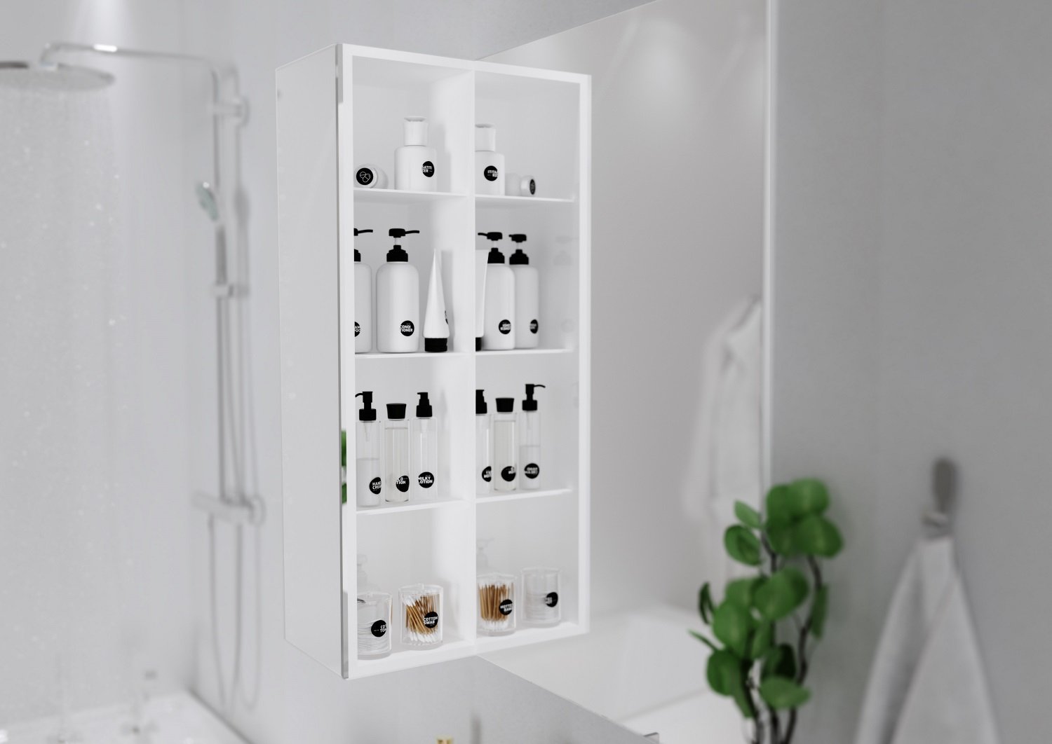 Зеркало 1Marka Cube 60