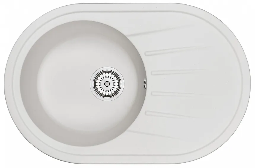 Кухонная мойка Granula Standart ST-7601 Белый