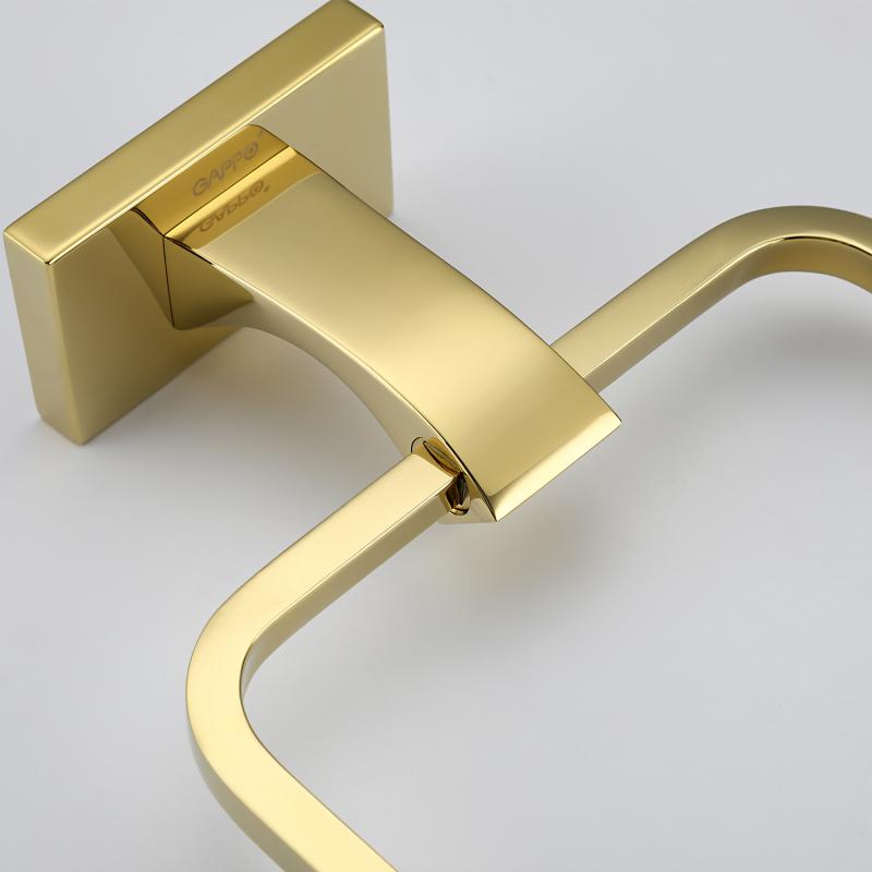 Полотенцедержатель 1-й Gappo G07-3 G0704-3 золото