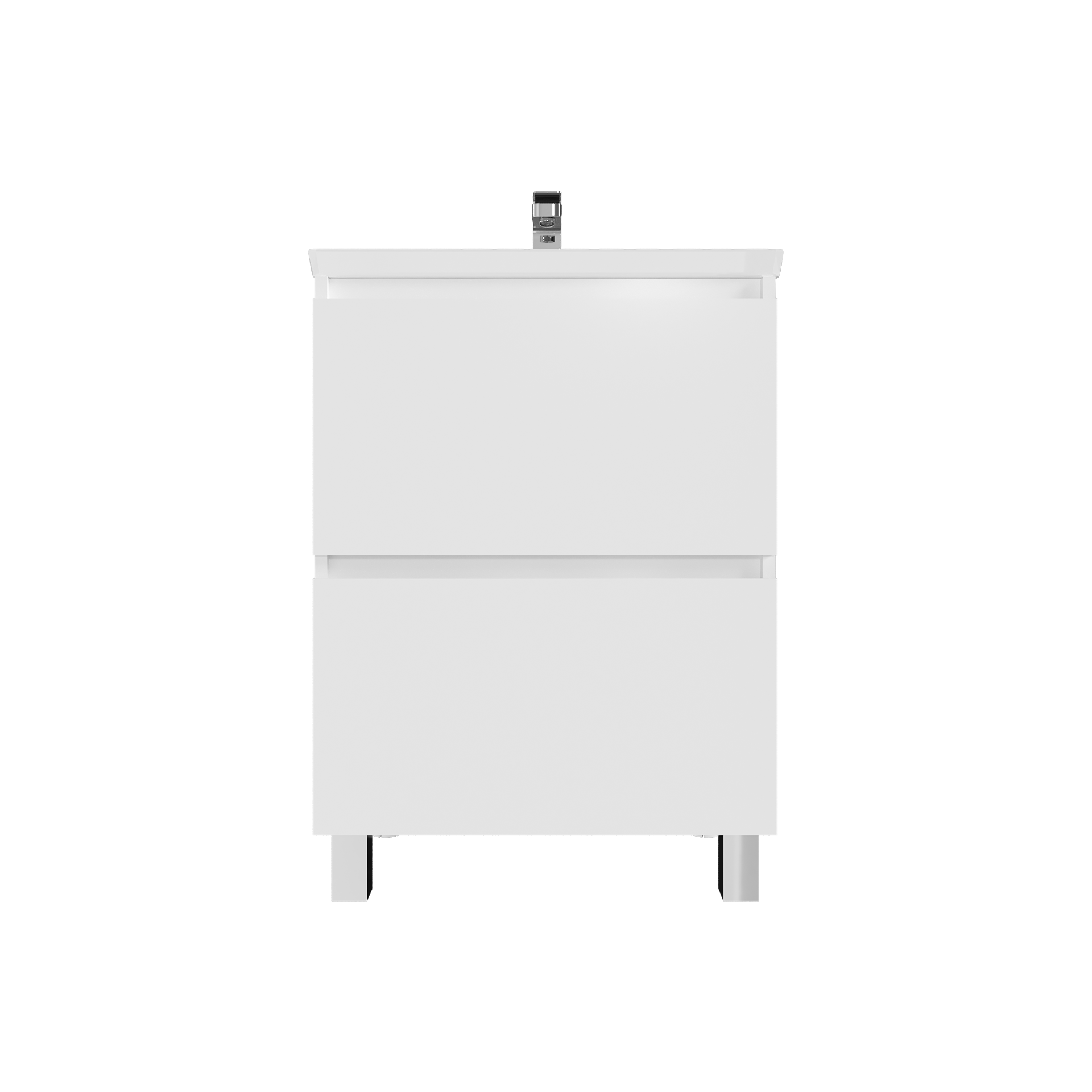 Тумба 1Marka New Aris 60Н 2я. Белый глянец