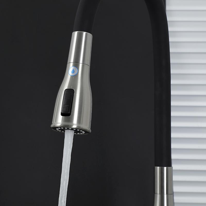 Смеситель для кухни с фильтром Gappo G4399-65 сатин