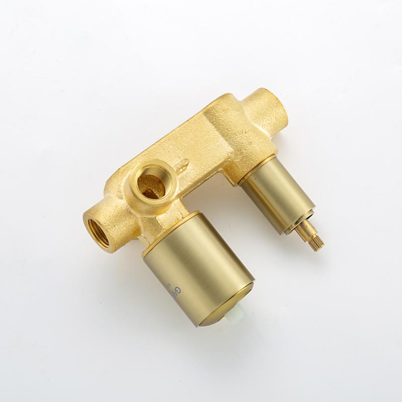 Встраиваемая душевая система Gappo G06-3 G7106-3 золотой сатин