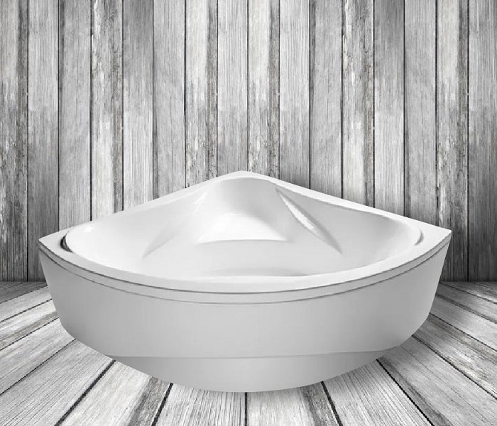 Ванна из литьевого мрамора Castone Миранда 135*135 (с панелью)