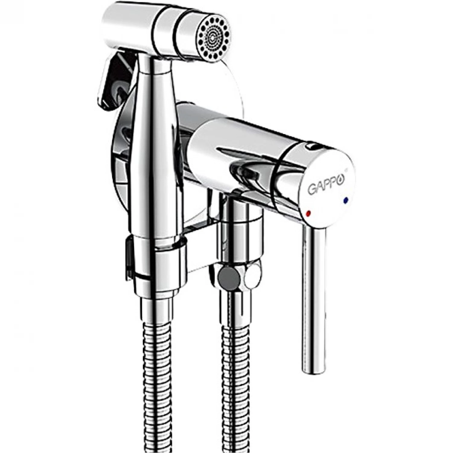 Гигиенический душ встраиваемый Gappo G06 G7206 хром