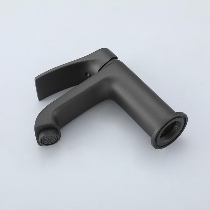 Смеситель для раковины Frap H75-9 F1075-9 графит