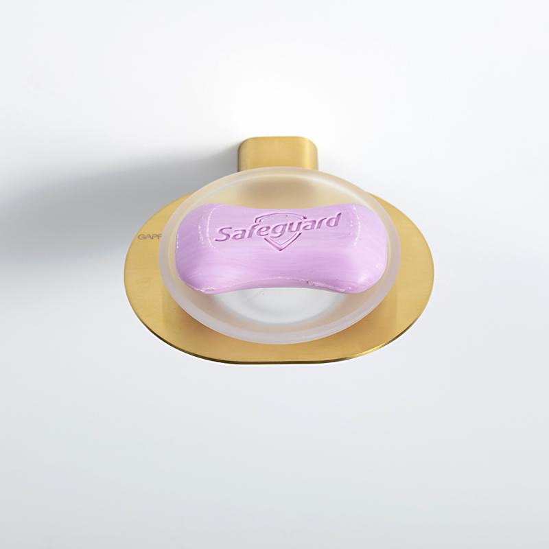 Мыльница Gappo G309-3 G30902-3 золотой сатин