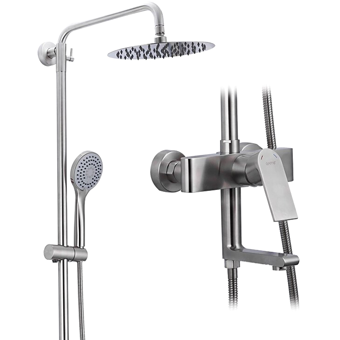 Душевая система Gappo G99-20 G2499-20 сатин