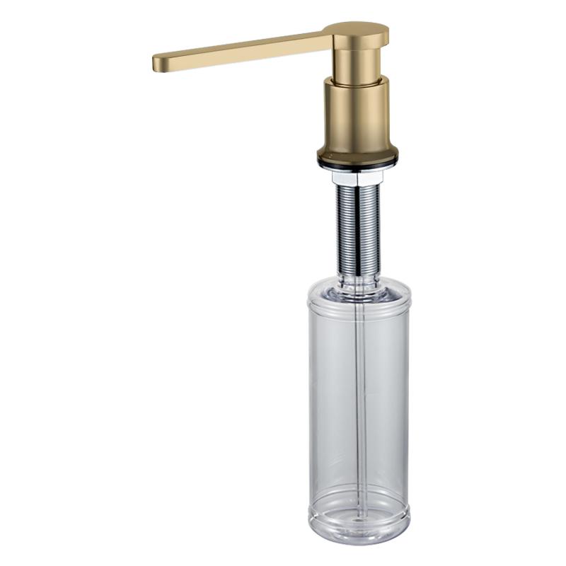 Дозатор жидкого мыла Gappo G406-3 золотой сатин