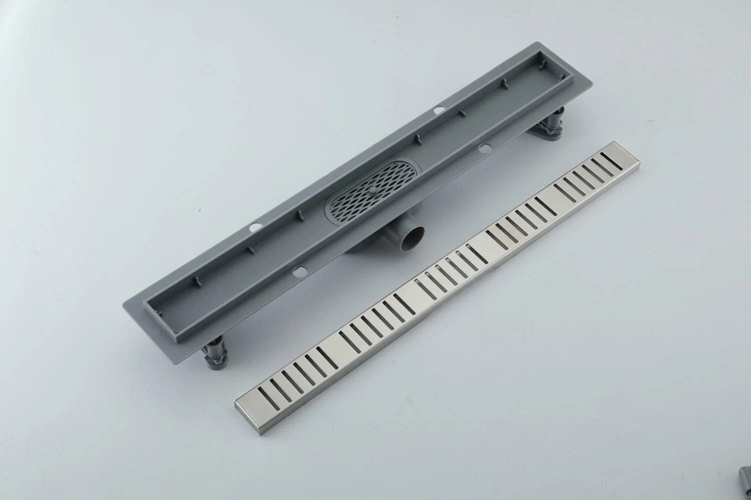 Душевой трап 80 см с комбинированным затвором Gappo G88007-5 сталь