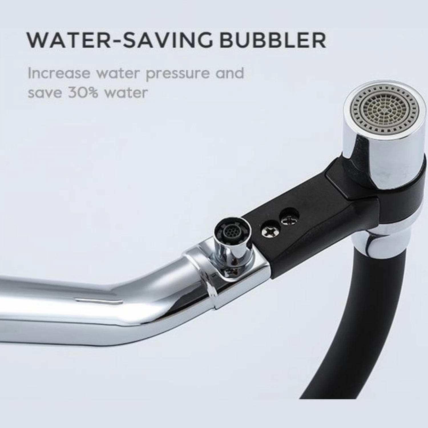 Смеситель для кухни с фильтром Gappo G4398-80 хром