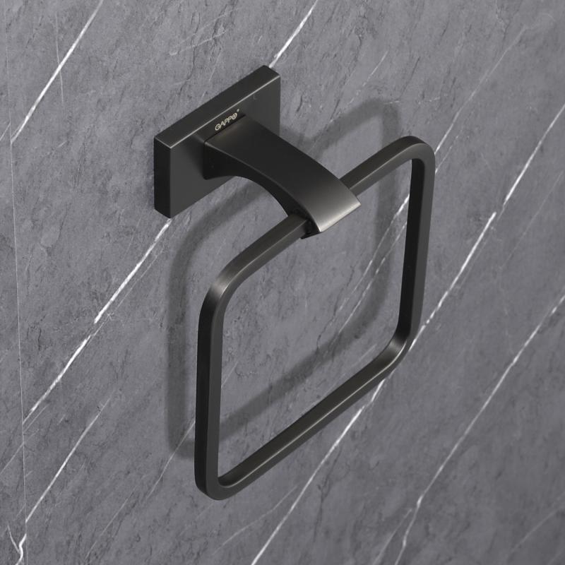 Полотенцедержатель 1-й Gappo G07-9 G0704-9 оружейная сталь