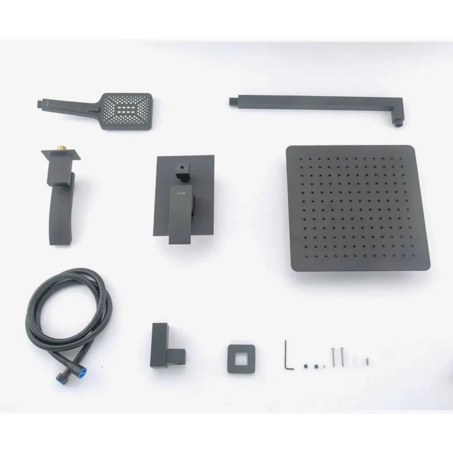 Встраиваемая душевая система Gappo G07-9 G7107-9 оружейная сталь