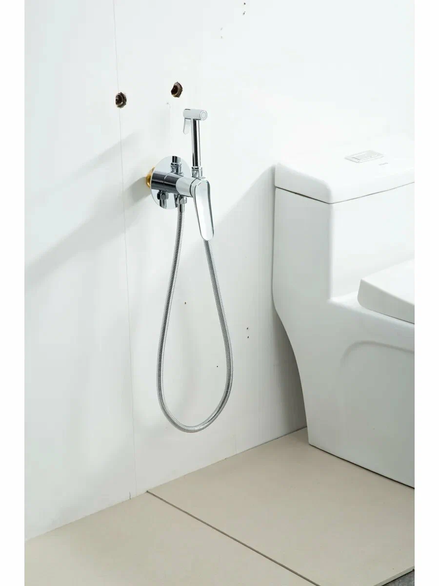 Гигиенический душ встраиваемый Gappo G10 G7210 хром