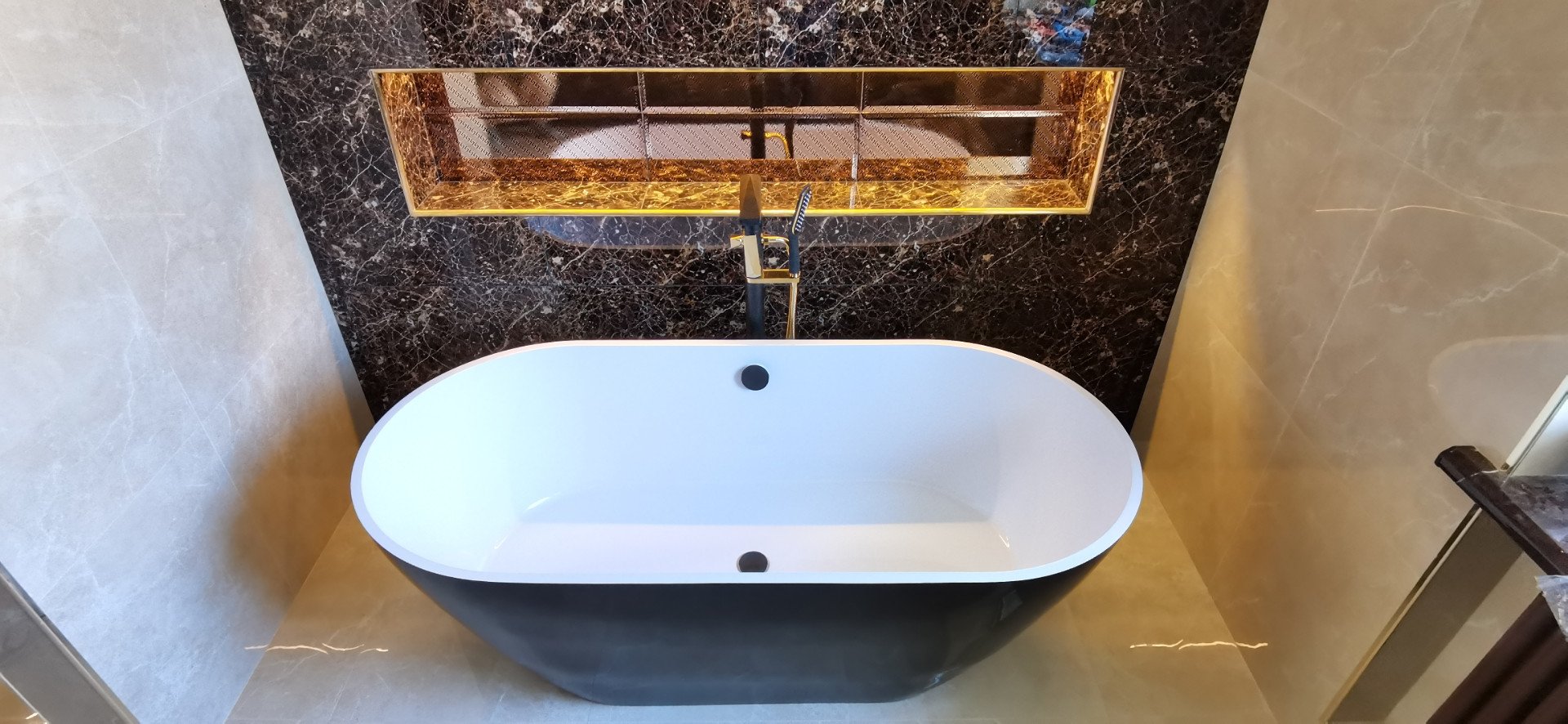 Ванна из литьевого мрамора Castone Эдем 170*80