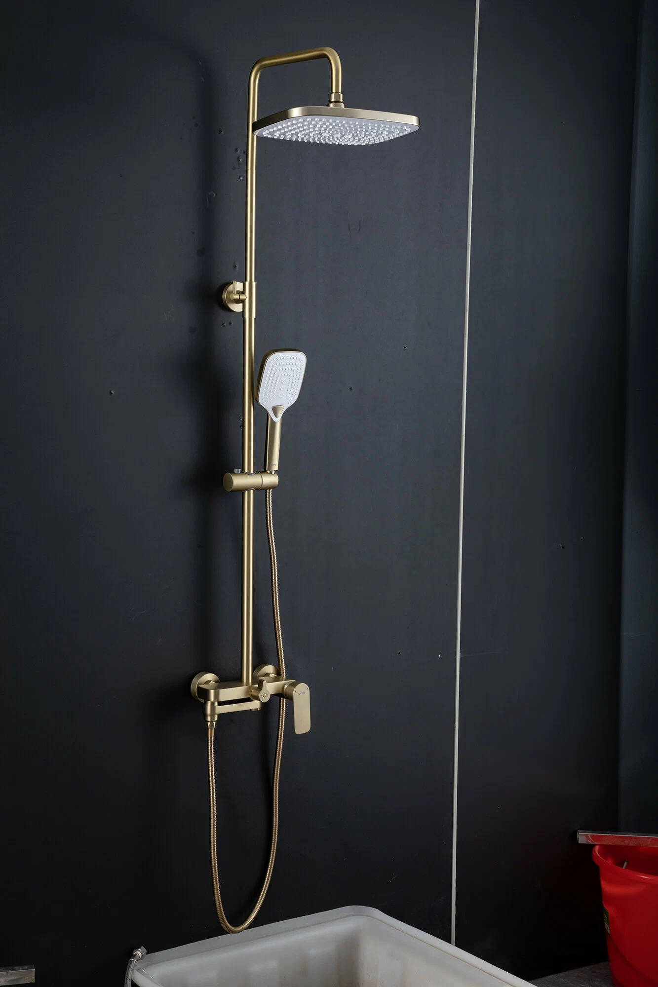 Душевая система Gappo G48-3 G2448-3 золотой сатин