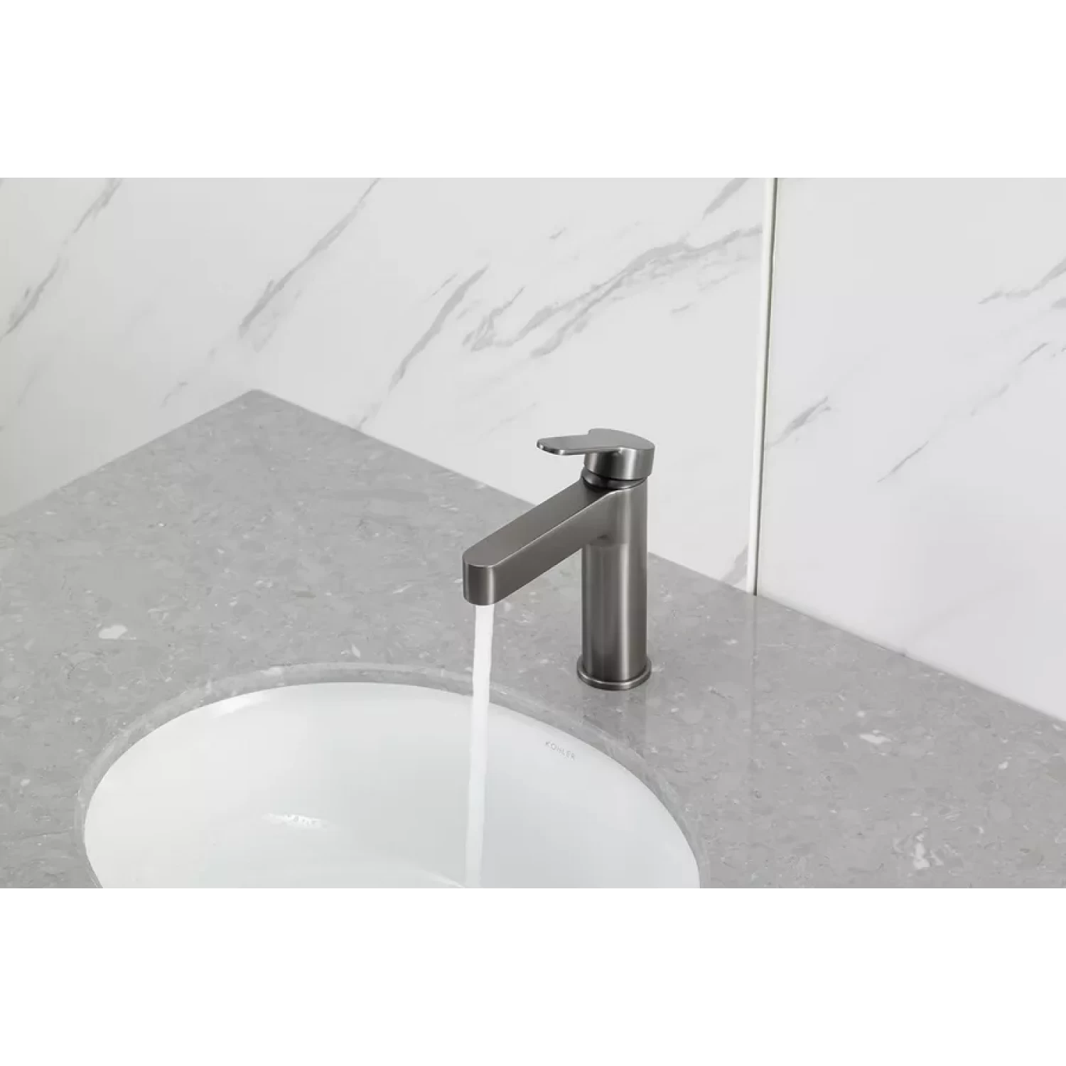 Высокий смеситель для раковины Gappo G99-39 G1099-39 оружейная сталь