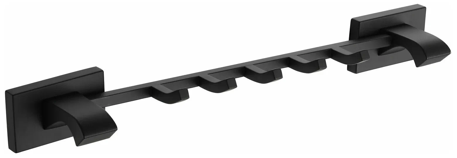 Планка с 5-ю крючками Gappo G07-6 G0716-56 черный