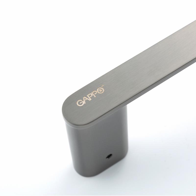 Полотенцедержатель Gappo G309-9 G30901-9 оружейная сталь