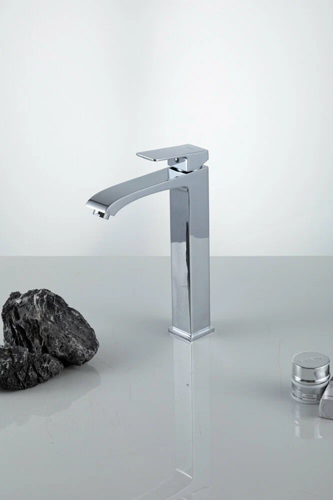 Высокий смеситель для раковины Frap H76 F1076-2 хром