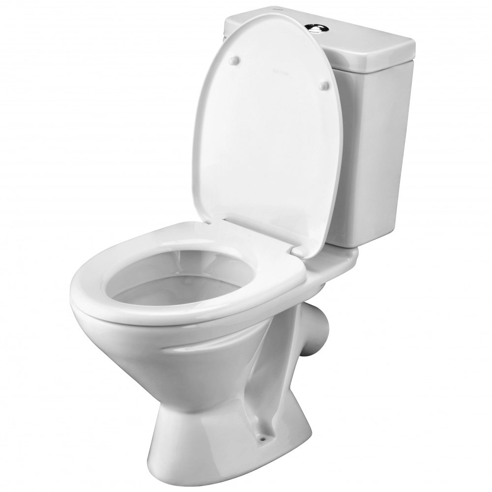 Унитаз-компакт Santek Лига, косой выпуск, 2 режима, полипроп. 1.WH30.2.197