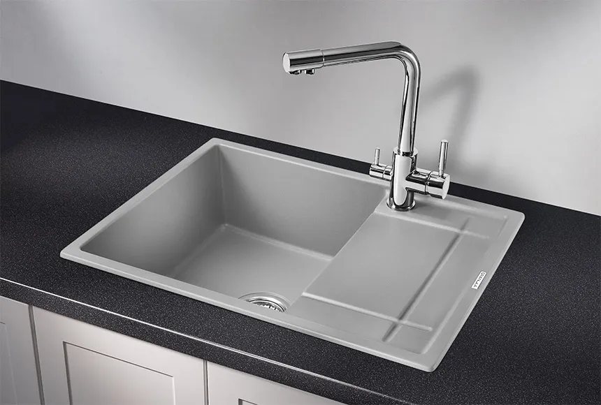 Кухонная мойка Granula GR-6501 Алюминиум