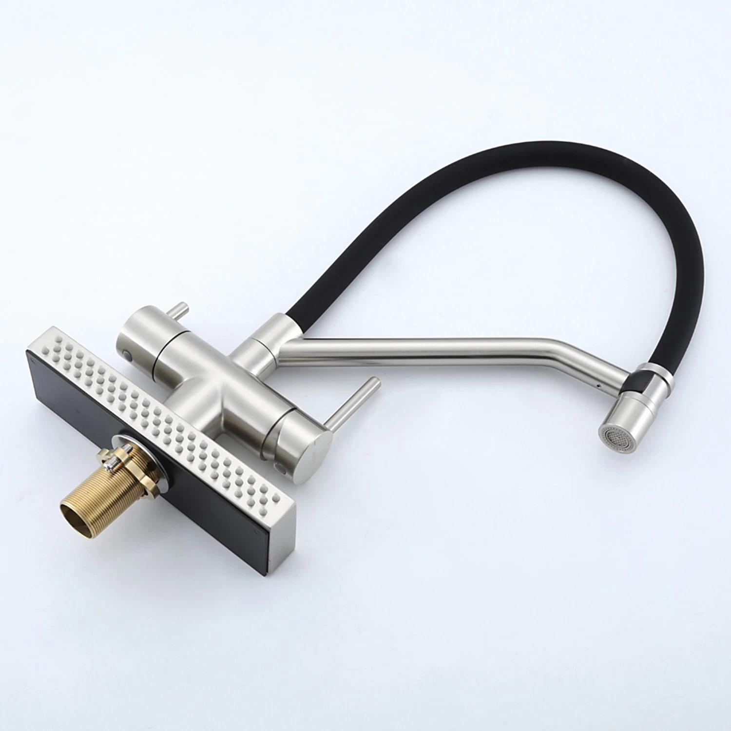 Смеситель для кухни с фильтром Gappo G4098-5 сатин