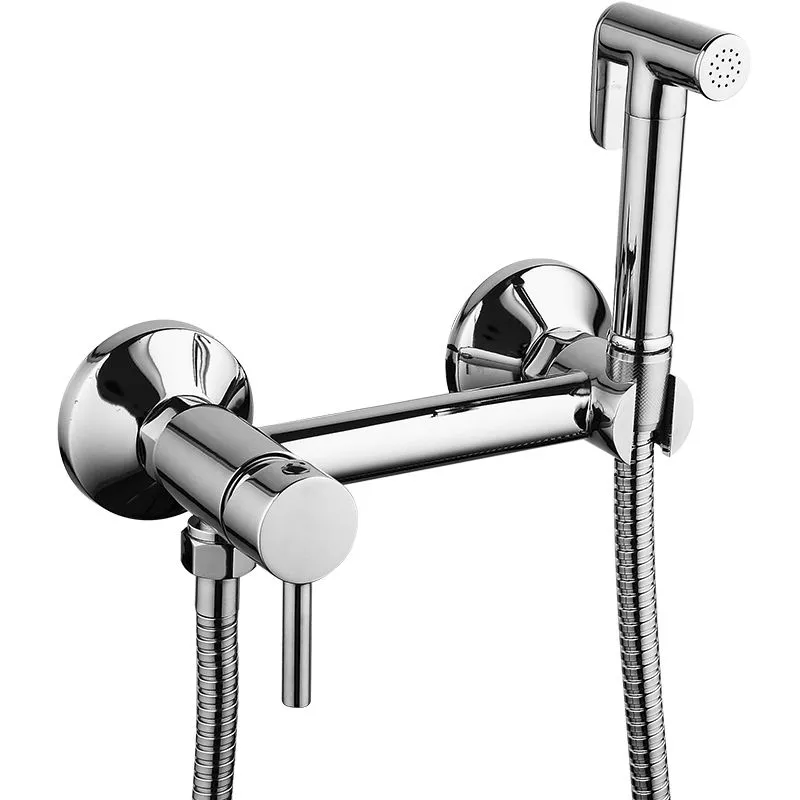 Смеситель с гигиеническим душем Frap F7503 хром