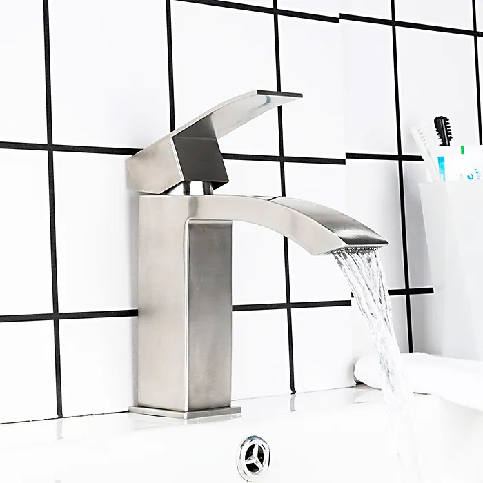 Смеситель для раковины Frap H803 F10803 сталь