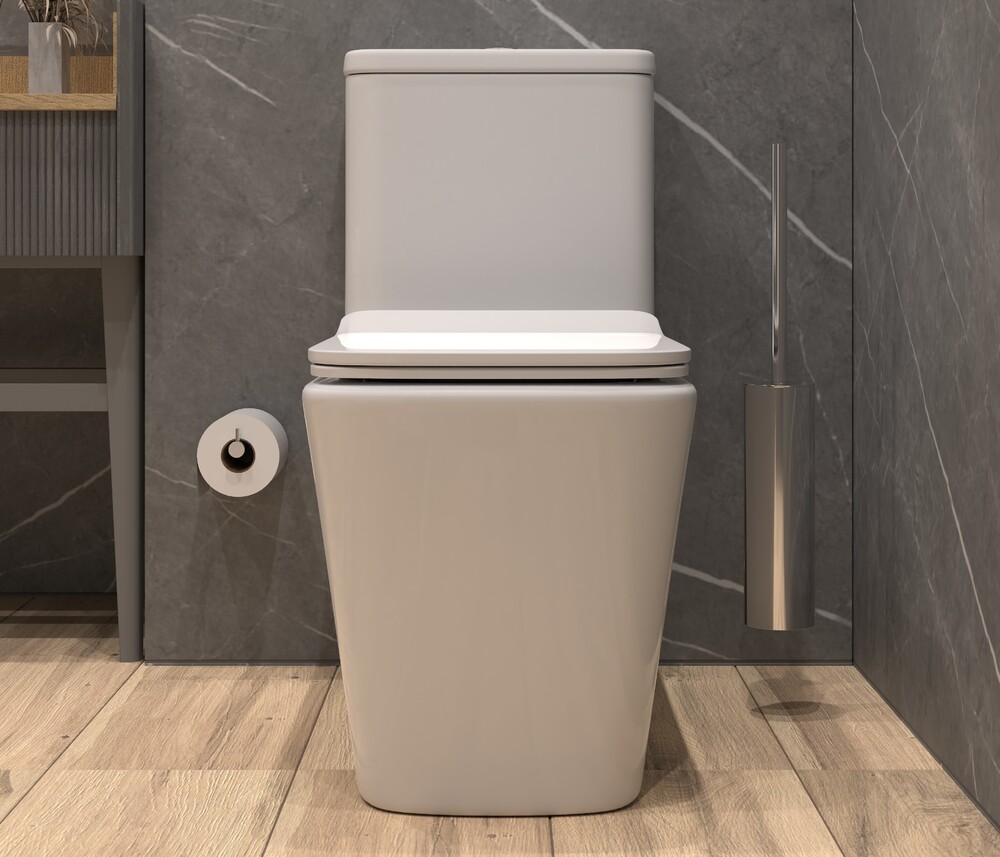 Унитаз-монолит безободковый EvaGold SM9616