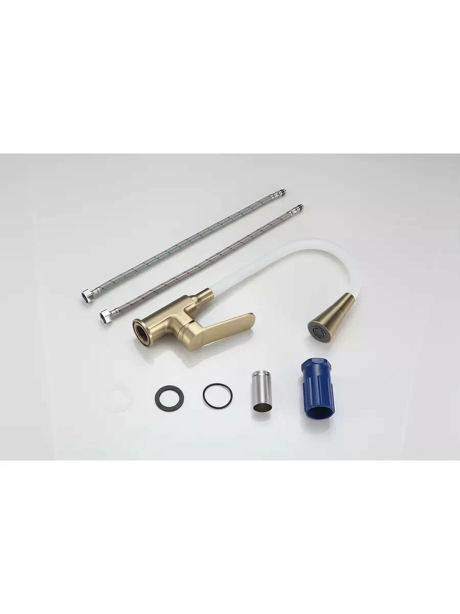 Смеситель для кухни Frap H62 F4462-3 золотой сатин