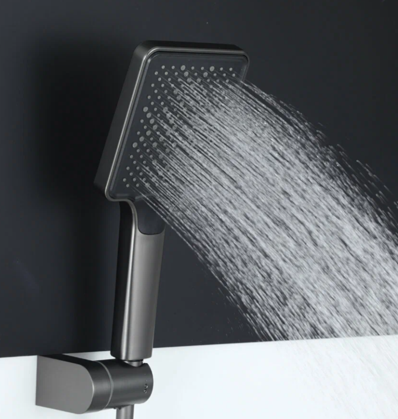 Смеситель для ванны Frap H84-9 F3284-9 оружейная сталь