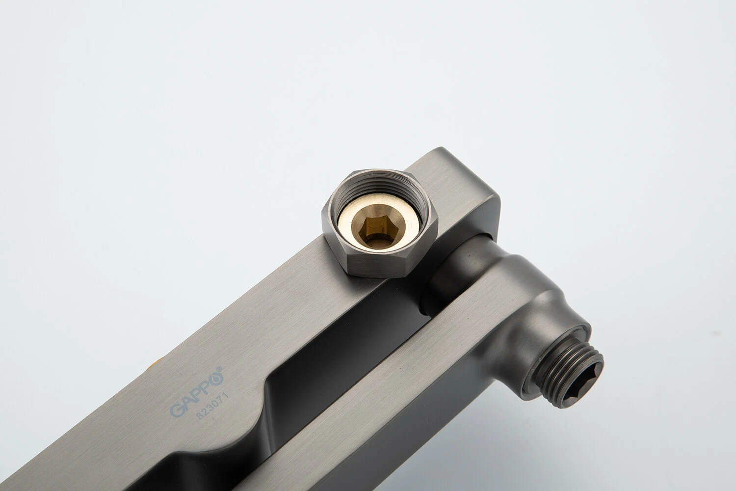 Душевая система Gappo G48-9 G2448-9 оружейная сталь