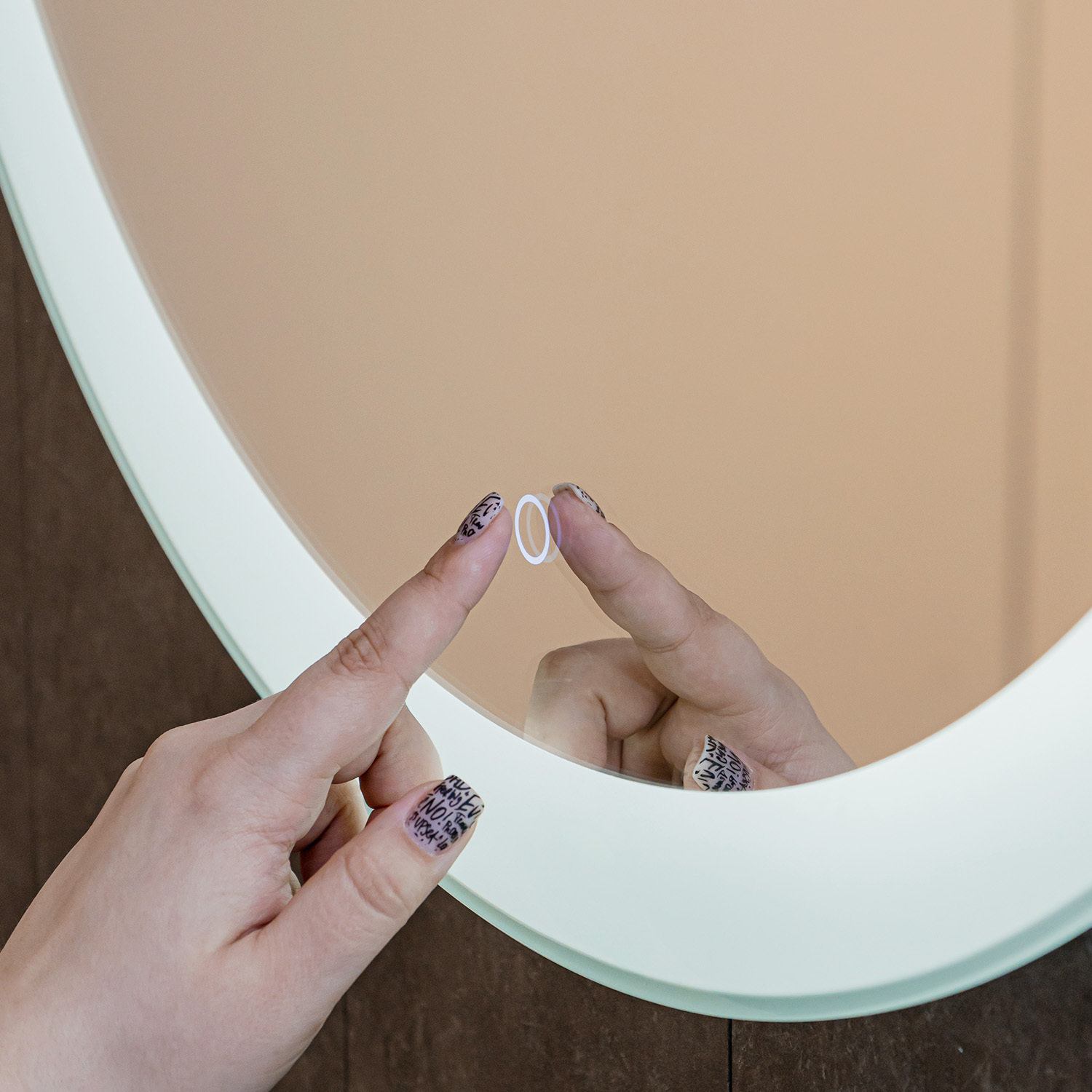 Зеркало с подсветкой и диммером Silver Mirrors Перла D650