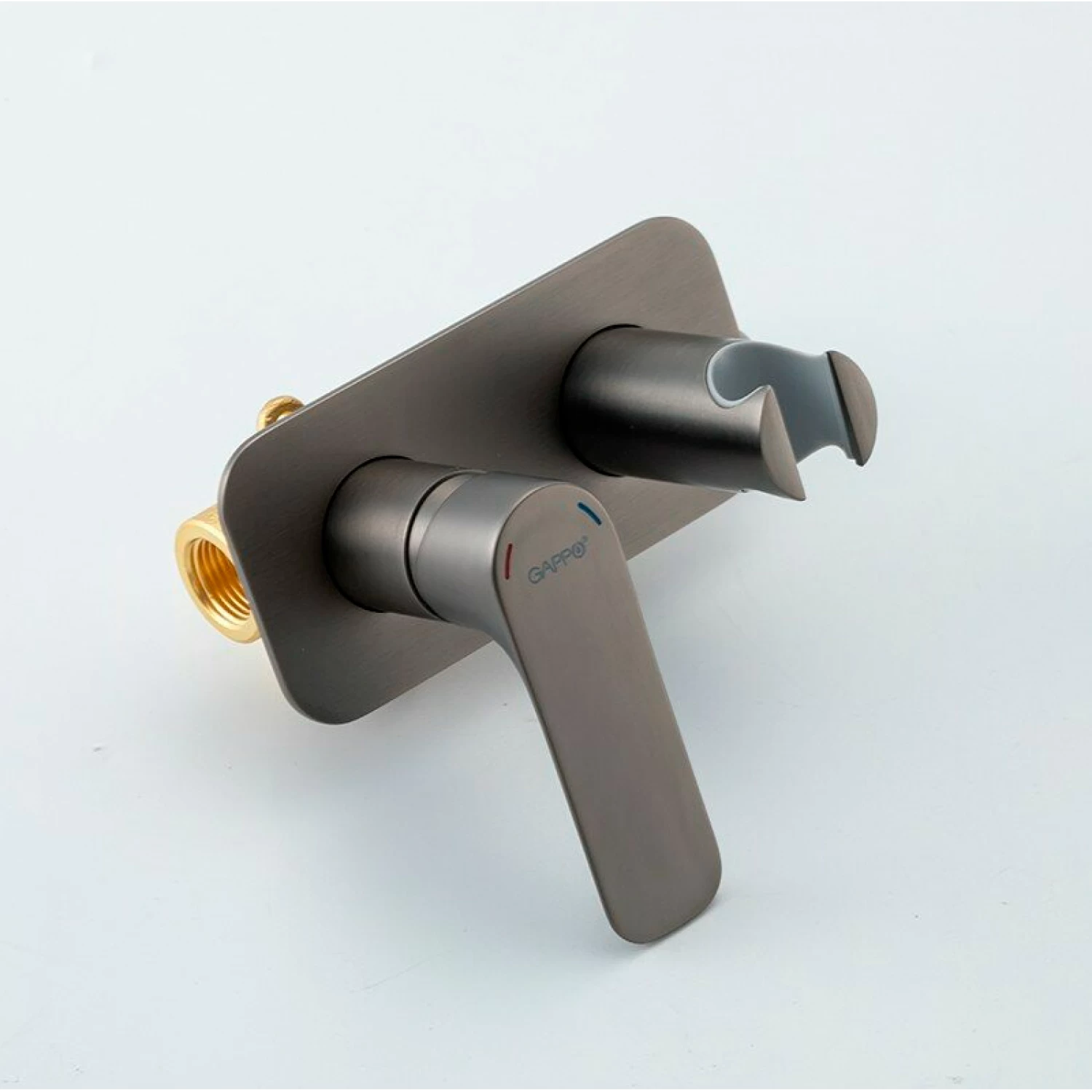 Гигиенический душ встраиваемый Gappo G48-9 G7248-92 оружейная сталь