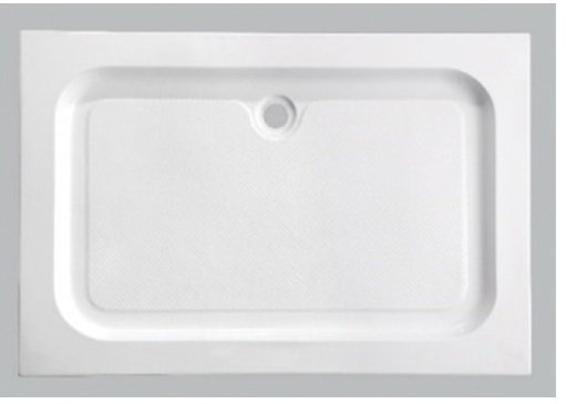 Поддон акриловый EvaGold ABS04 120*80 прямоугольный (с сифоном)