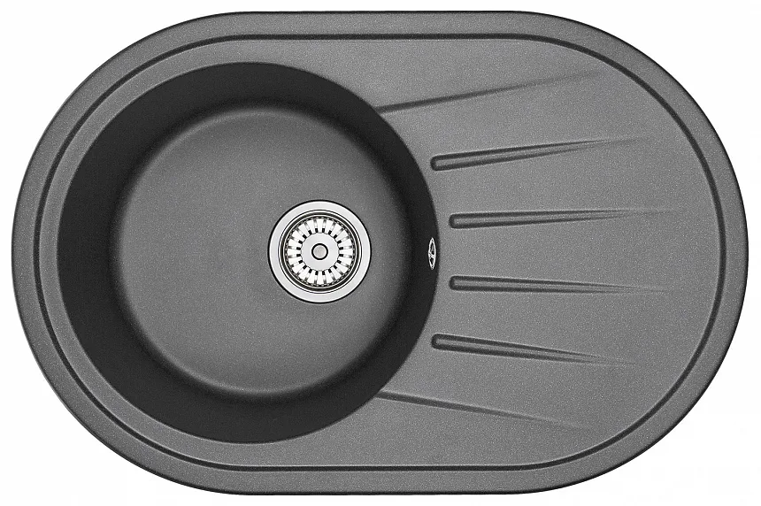 Кухонная мойка Granula Standart ST-7601 Черный