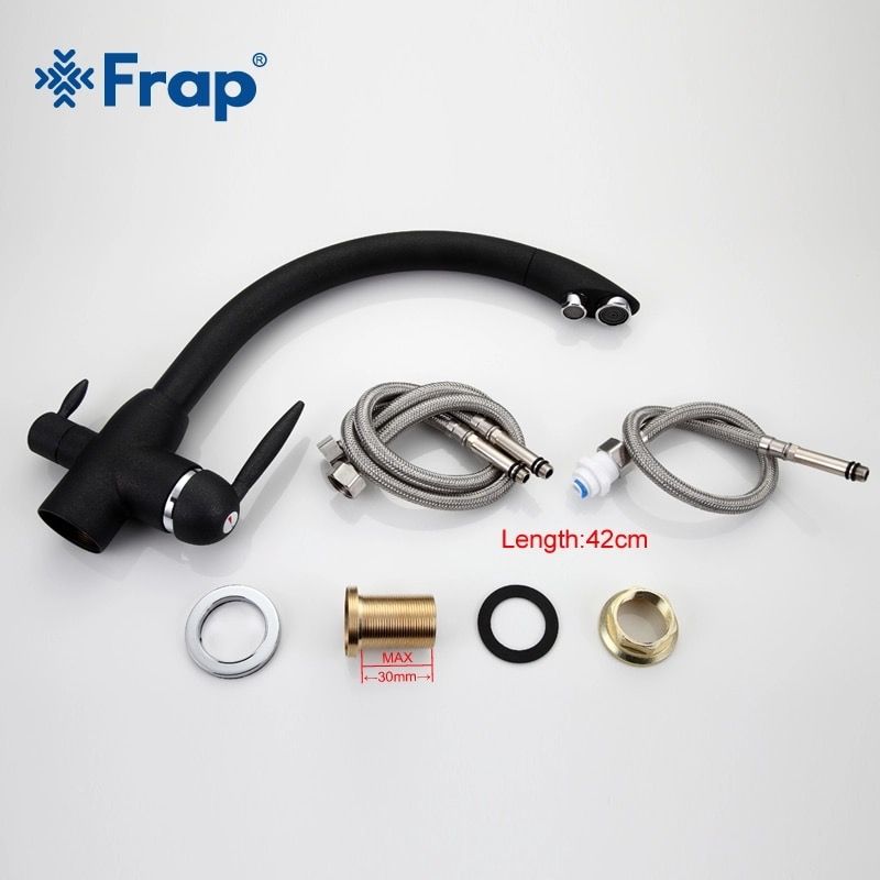 Смеситель для кухни с встроенным краном под питьевую воду Frap F4399-7