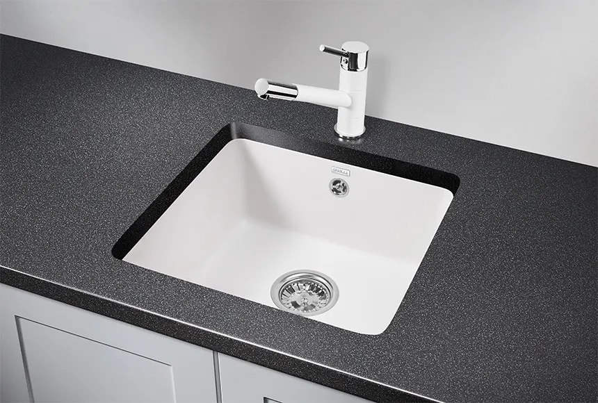 Кухонная мойка Granula GR-3601 Арктик (белый)