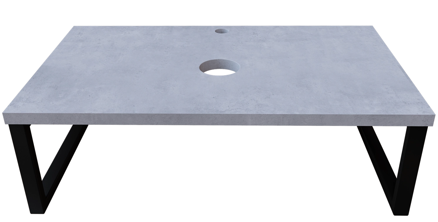 Столешница 1Marka Grunge Loft 70 Бетон светлый