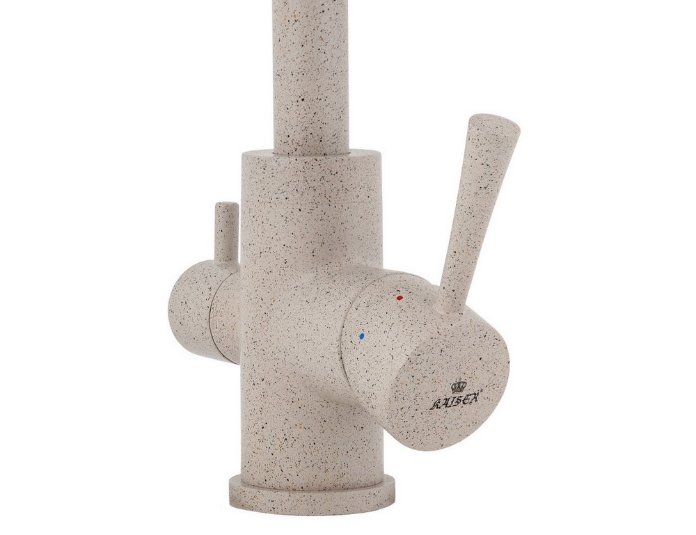 Смеситель для кухни с встроенным краном под питьевую воду Kaiser Merkur 26044-8 Песочный