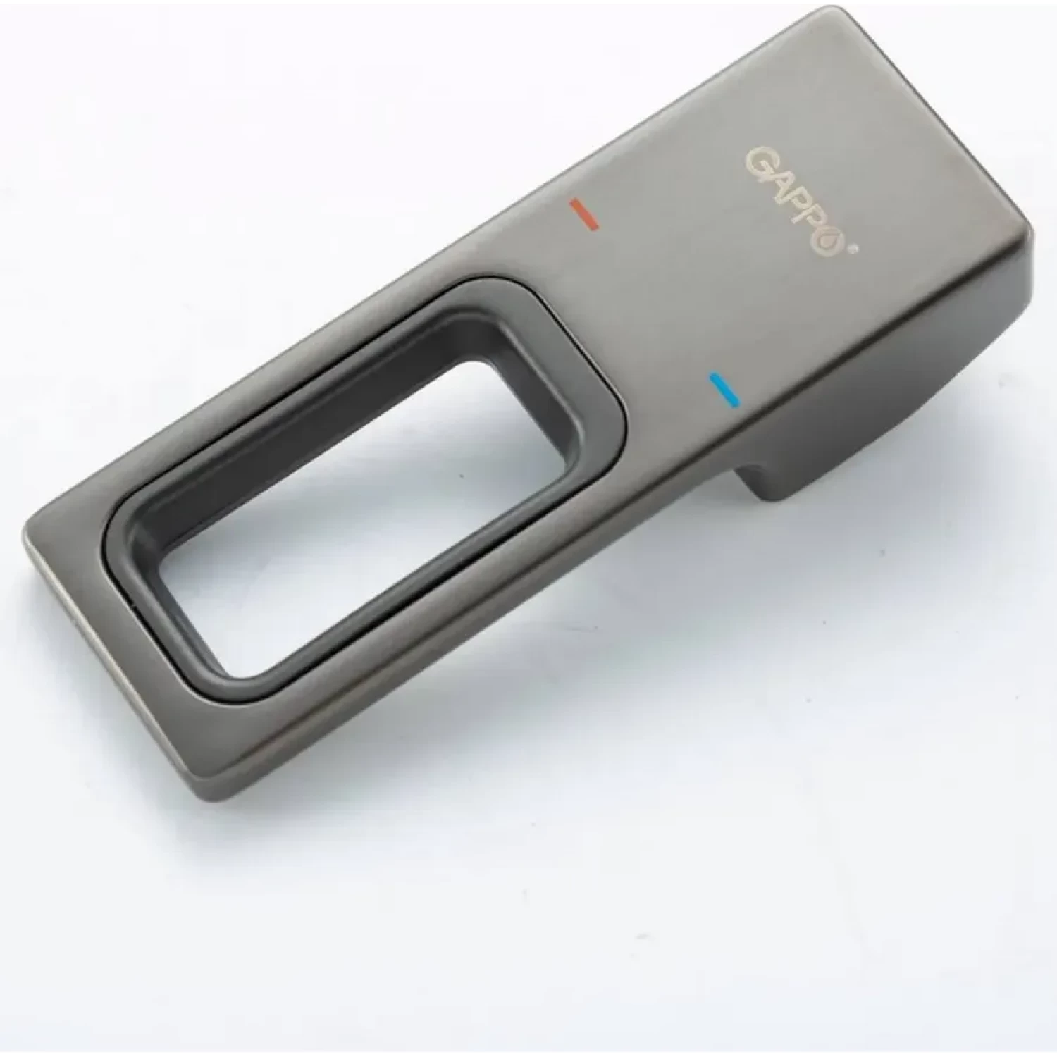 Встраиваемый смеситель для раковины Gappo G17-9 G1017-19 оружейная сталь